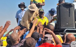 Former deputy president David Mabuza on the campaign trail. eNCA/Pule Letshwiti-Jones