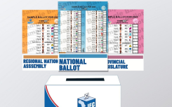 An example of the three ballot papers. IEC