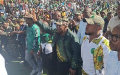 Jacob Zuma at MK manifest launch at Orlando stadium