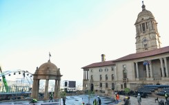 Preparations for the Presidential Inauguration taking place at the Union Buildings. GCIS