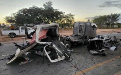 The robbers blew up an armored cash-in-transit van. Supplied