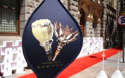 File: General views of red carpet at Cape Town City Hall. Ziyaad Douglas/Gallo Images via Getty Images