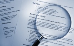 File: A job seeker's CV. Getty Images/peepo