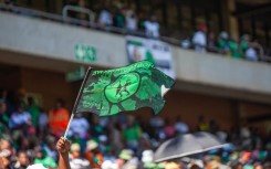 File: Supporters at the MK manifesto launch at Orlando Stadium. Sharon Seretlo/Gallo Images via Getty Images