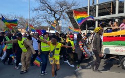 LGBTQI pride march