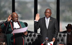 Ramaphosa sworn in