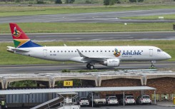 File: An Embraer EJR-190 passenger jet, operated by SA Airlink. Waldo Swiegers/Bloomberg via Getty Images