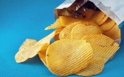 File: Potato chips in a bag. GettyImages/cagkansayin