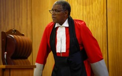 File: Judge Ratha Mokgoatlheng reacts during the Senzo Meyiwa murder trial at Pretoria High Court. Phill Magakoe/Gallo Images via Getty Images