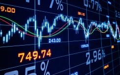 File: Stock market and exchange rate chart and numbers. GettyImages/Torsten Asmus