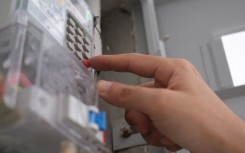 File: A person entering a pin for prepaid electricity. GettyImages/wisely