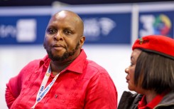 Floyd Shivambu of the EFF. Sharon Seretlo/Gallo Images via Getty Images