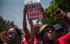 File: Protesters asking for justice for the Life Esidimeni victims. Alet Pretorius/Gallo Images/Getty Images