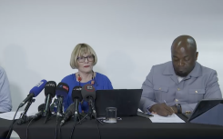 Helen Zille and Solly Msimanga 