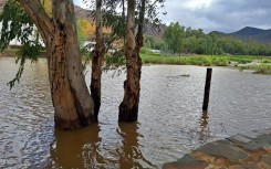 One of the areas that was flooded. eNCA/Nobesuthu Hejana