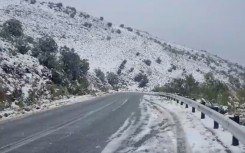 Snow in the Western Cape 