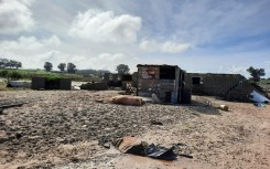 Many have been displaced following the Riverlands Dam collapse. eNCA/Nobesuthu Hejana