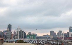 A view of the Mandela Bridge and the Johannesburg city centre. J. Countess/Getty Images