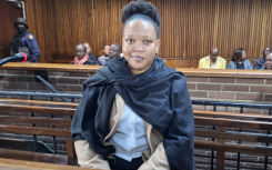 Moroadi Cholota in court. eNCA/Siphamandla Goge