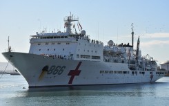 Peace Ark - Hospital ship from China