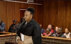 The State argues that Moroadi Cholota has established a base and a network to be able to survive outside the borders of South Africa.