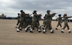 A parade was conducted in commemoration of the many women in the SANDF and the formidable work they do. eNCA/Heidi Giokos