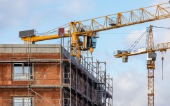 File: Construction site of a residential building. GettyImages/fhm