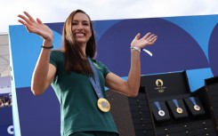 Gold medalist Tatjana Smith of Team South Africa. Arturo Holmes/Getty Images