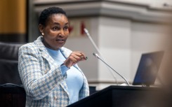 Thembi Simelane, Minister of Justice and Constitutional Development. Brenton Geach/Gallo Images via Getty Images