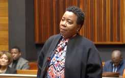 Nomsa Masuku in court. eNCA