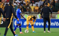 Mduduzi Shabalala of Kaizer Chiefs reacting to the match with SuperSport United. BackpagePix/Samuel Shivambu