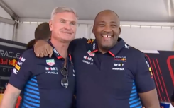 David Coulthard and Gayton McKenzie. 