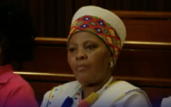 Nosiviwe Mapisa-Nqakula in court.