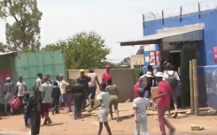 It's alleged township economy control and the shooting of a local tuckshop owner sparked the violence.  