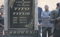 Tito Mboweni tombstone