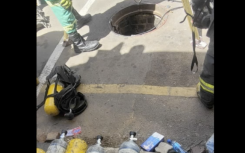 Two City power contract workers have died after being trapped in a manhole in the Johannesburg CBD.