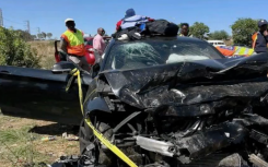 The accident scene in Tembisa. Supplied