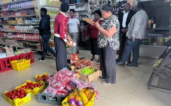 Health Inspectors and law enforcement agencies go through supermarkets and spaza shops following food poisoning cases in KZN