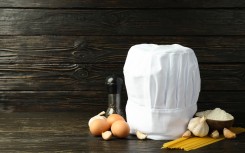 File: A chef's hat and ingredients. GettyImages/Artico