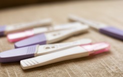 File: Home pregnancy tests. GettyImages/Catherine McQueen