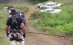 Rescue operations in Sabie