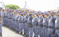 Police Minister Senzo Mchunu and national police commissioner Fannie Masemola spent their Sunday in Gqeberha.