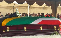 The funeral of Moses Dumisani Ndlovu. eNCA/Zanele Buthelezi