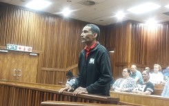 Mark Harvey at the High Court in Johannesburg.