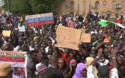 Niger: Thousands rally in Niamey in support of coup