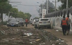 Aftermath of heavy rainfall and floods in Beijing