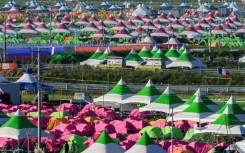 The World Scout Jamboree in South Korea will end early due to an approaching typhoon