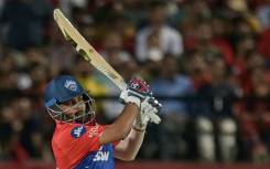 Remarkable innings - Prithvi Shaw, pictured batting for the Delhi Capitals, struck 244 for Northamptonshire in English county cricket's One-Day Cup