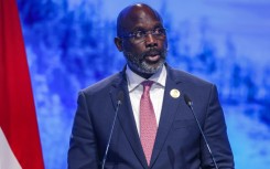 Incumbent Liberian President George Weah will be seeking a second term in October's election