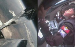 Virgin Galactic rockets its first tourist passengers into space